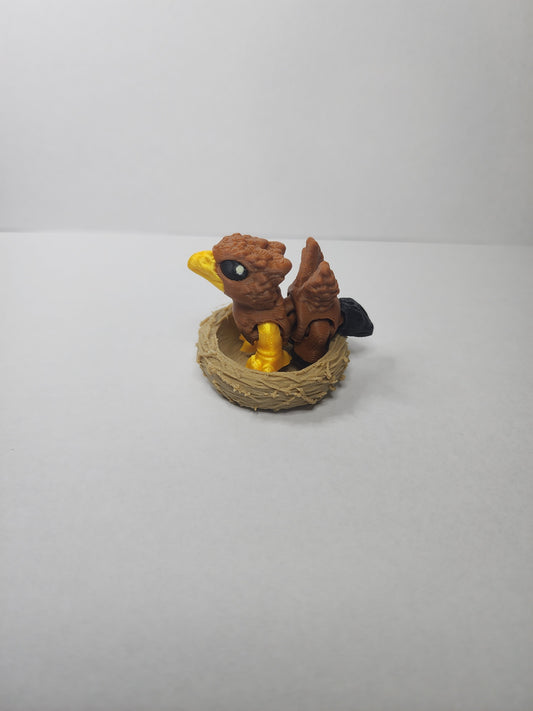 Griffin in nest