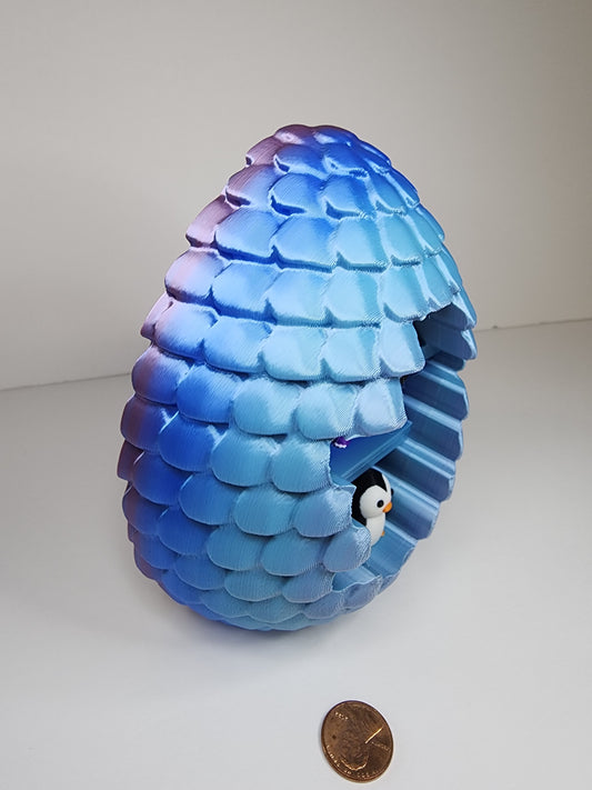 Medium Blue Dragon Egg Shelf