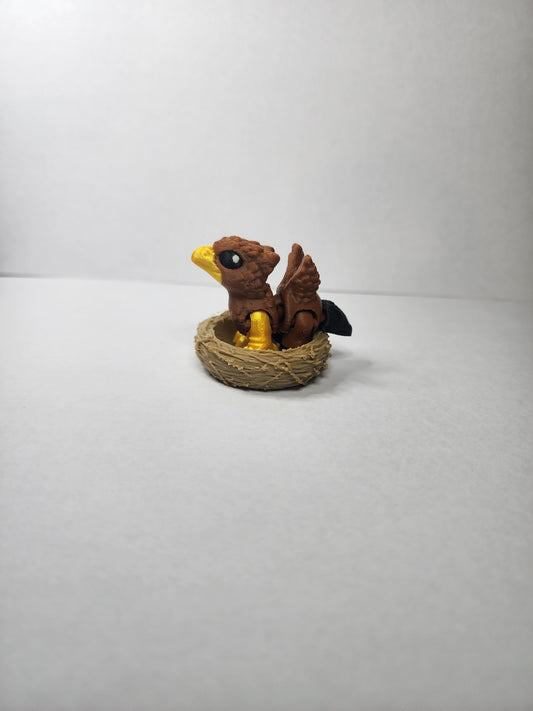 Griffin in nest