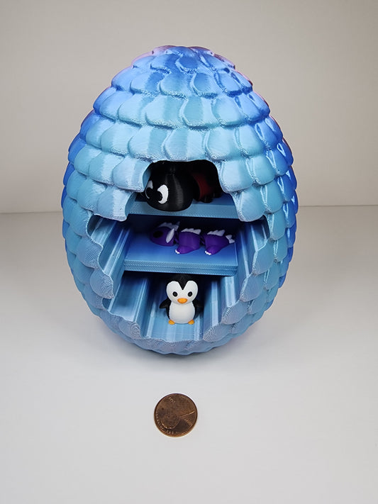 Medium Blue Dragon Egg Shelf