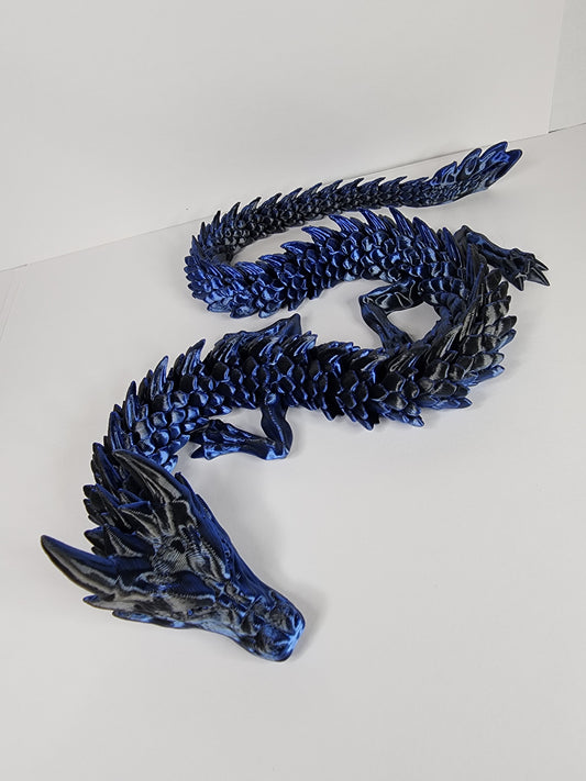 Blue Black Dragon