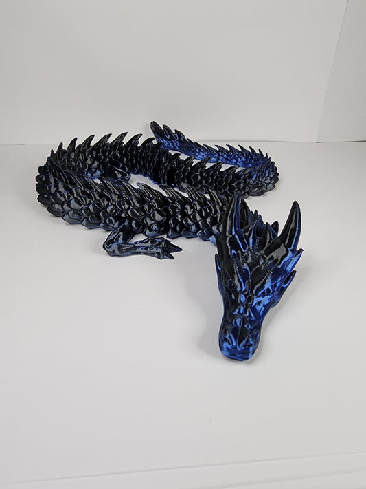 Blue Black Dragon