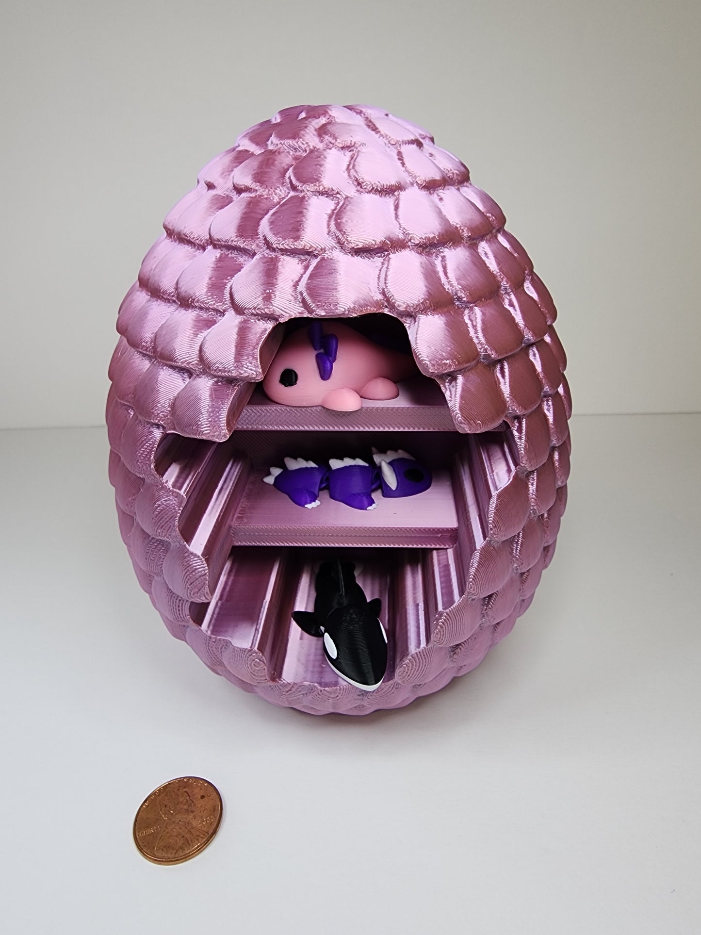 Medium Pink Dragon Egg Shelf